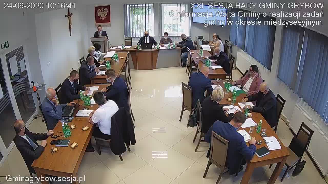 XXXVI Sesja Rady Miasta i Gminy Uzdrowiskowej Muszyna